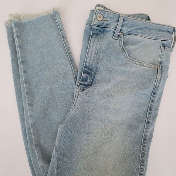 Free People Raw High-Rise Jeggings - Picture 3 of 6